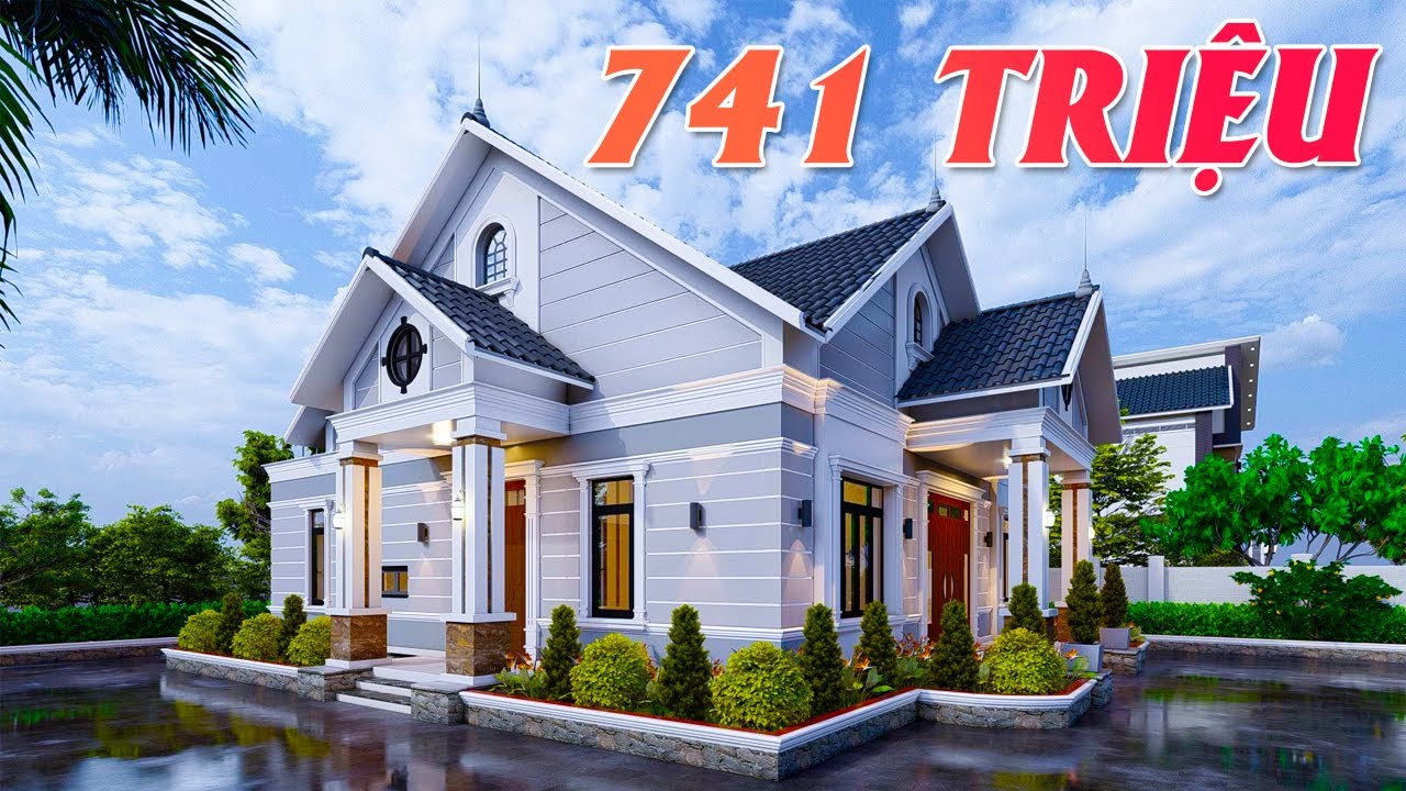 Mẫu Nhà Vườn Mái Thái Tân Cổ Điển Trị Giá 741 TRIỆU... - youtube