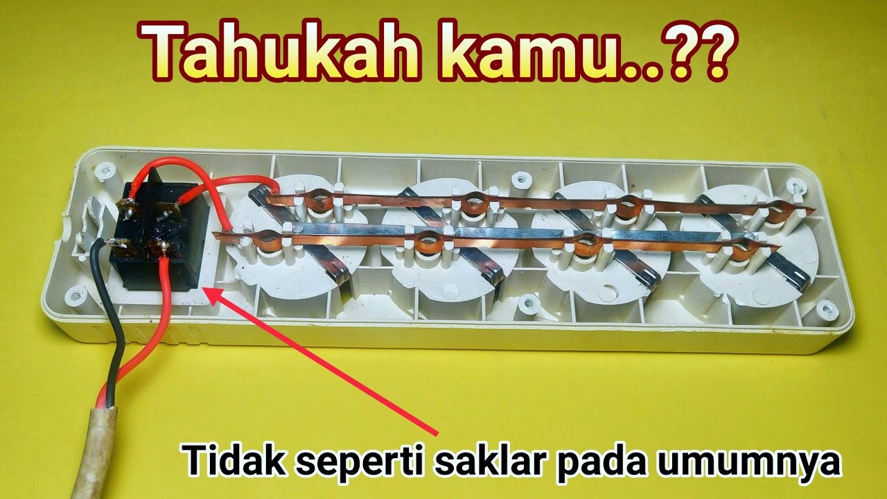 PERBEDAAN SAKLAR PADA STOP KONTAK EXTENSION DENGAN SAKLAR LAMPU BIASA ...