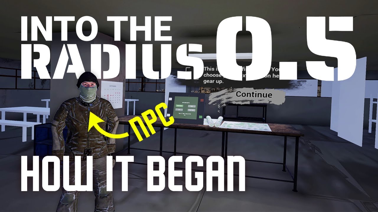 The Birth of Into the Radius! Pre-Early Access v0.5 Gameplay - Part 1