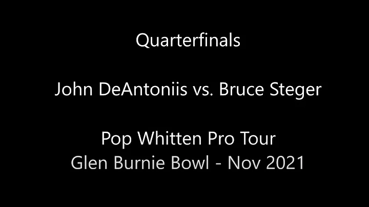 PWPT Glen Burnie Quarterfinals: J. DeAntoniis vs. ...