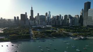 Chicago Skyline / Sunset - DJI 0347