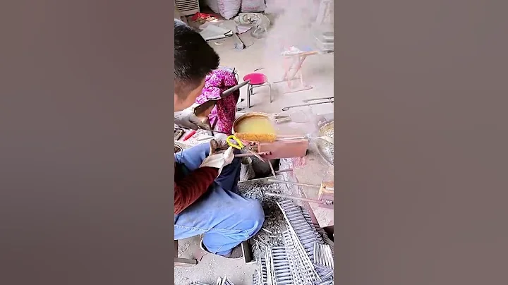 A headless lead weight from a fishing net- Good tools and machinery make work easy