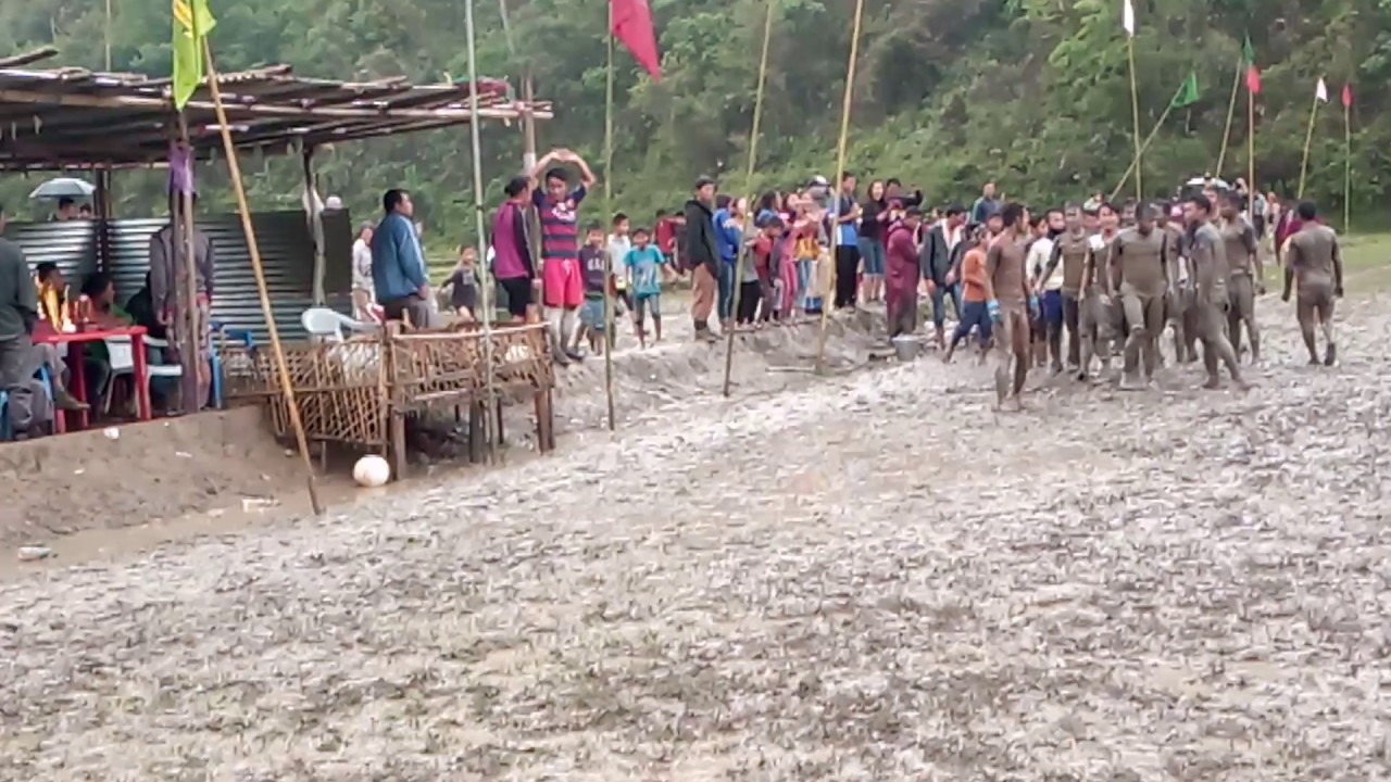 Ihang area sports meet finale match at Tingpibung