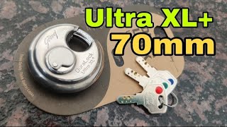 Godrej Locks 4066 Ultra xl  duralock padlock 70mm with 3 keys