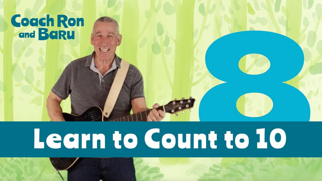 Count along with Coach Ron from 1 to 10 and Learn Your Numbers