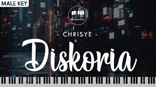 Chrisye - Diskoria, Laleilmanino, Eva Celia (Male Key) Karaoke Piano