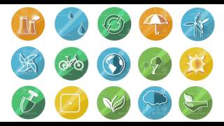 Ecology Concept Icon Set