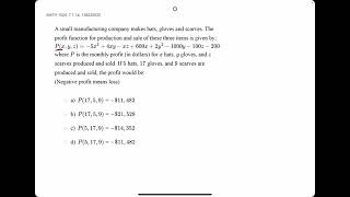 Quiz 12 problem 7.1.1a (VT MATH 1524)