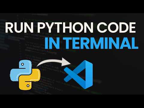 How to Run Python Code in VS Code Terminal | Beginner Tutorial