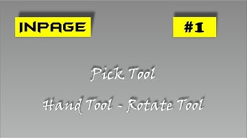 Pick Tool || Hand Tool || Rotate Tool || Salman Computer Deoband ||