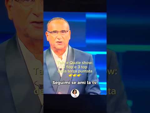 Video TALE E QUALE SHOW: FLOP E TOP DELLA TERZA PUNTATA