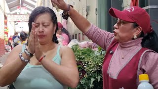 Limpia energética en el mercado con Martha Pangol & Erika ❤️