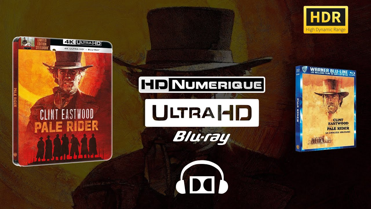 [HDR Required] Pale Rider (1985) : 4K Ultra HD vs Blu-ray Comparison [ATMOS Preview 🎧]