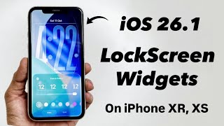 How to Install iOS 26.1 Liquid Glass UI Features in iPhone XS, XR screenshot 4