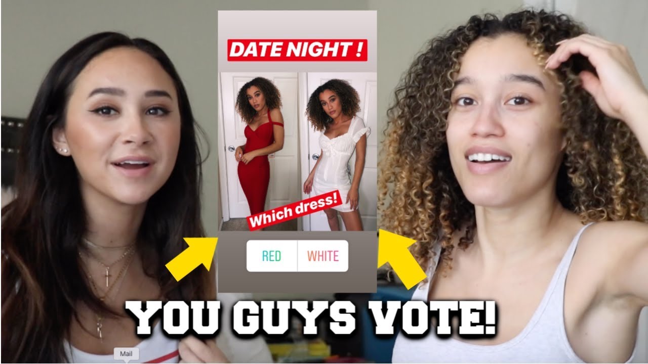 BEST FRIEND GETS ME READY FOR BIG DATE (GRWM)