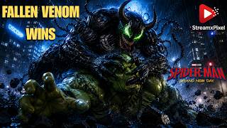 FALLEN VENOM WINS! 😈 Fallen Venom vs Hulk Boss Battle  #shorts #marvel #mcu #viral