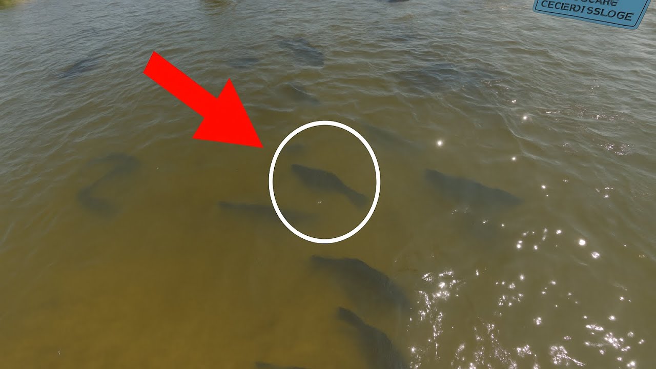 Sight fishing GIANT carp at a spillway!