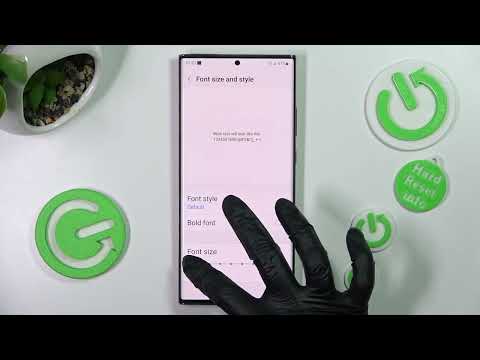 How to Change Font Size on SAMSUNG Galaxy Note 20 Ultra