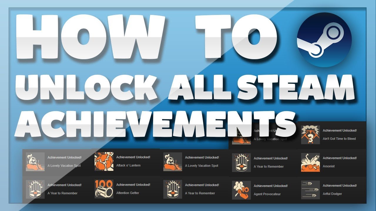 HOW TO UNLOCK ANY ACHIEVEMENTS ON STEAM FOR FREE (EASY) (2020)