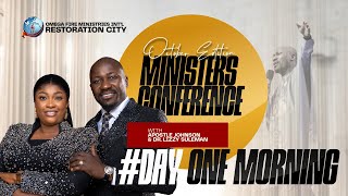 Minister's Conference 2025 - October Edition || Day1 Morning || Apostle Johnson & Dr. Lizzy Suleman
