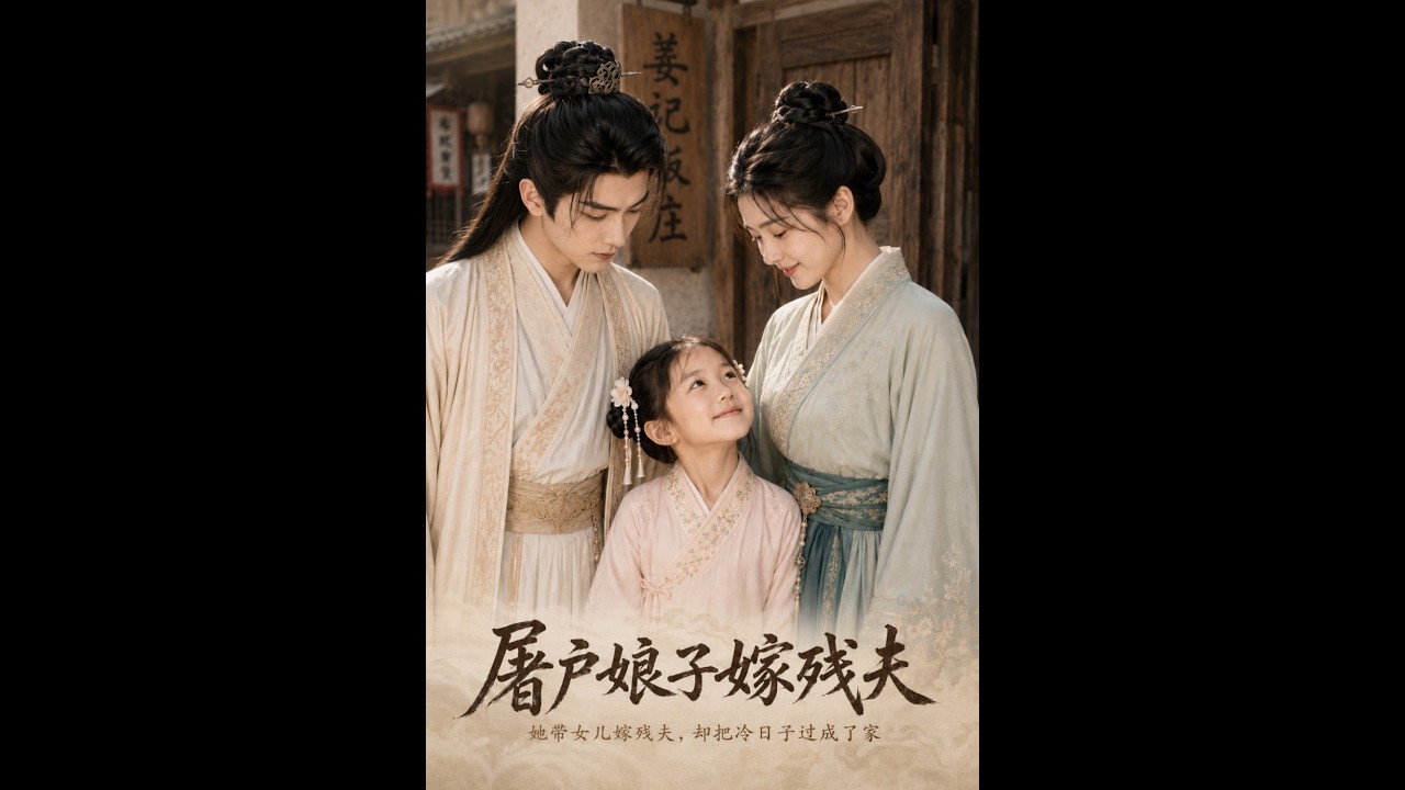 【一口气看完】《屠户娘子嫁残夫》#短剧 #AI短剧 #逆袭 #drama #爽剧 #鲨鱼先生