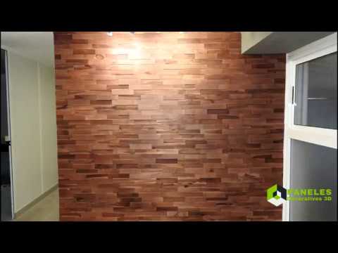 Video: Paneles 3D De Madera: Productos Decorativos De Pared Con Decoración De Cuero Para Decoración De Interiores, Panal De Madera