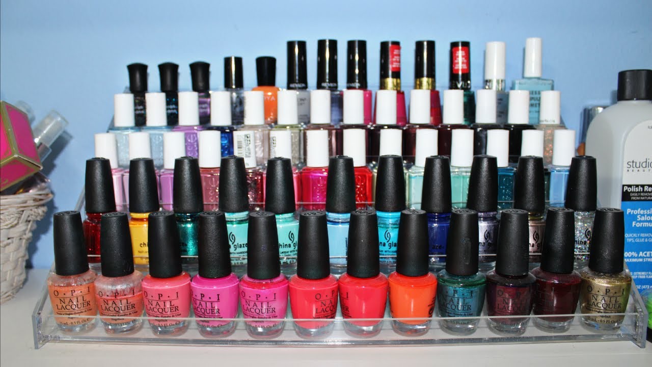 Nail Polish Collection and Storage