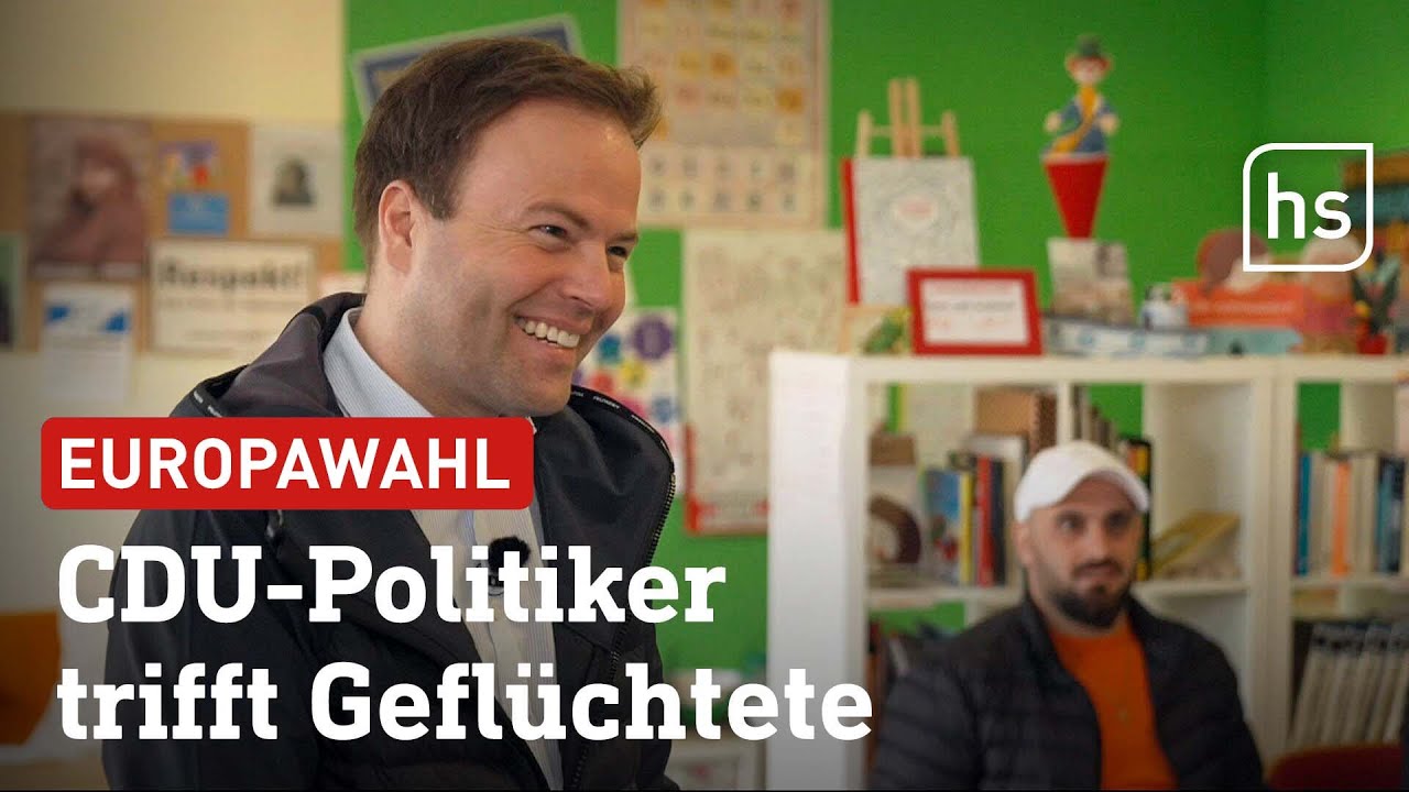 Europawahl: So denkt Sven Simon (CDU) über Asylpolitik | hessenschau