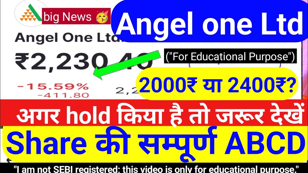 Angel One Ltd Stock Analysis | Angel One Share Fundamental & Technical ...