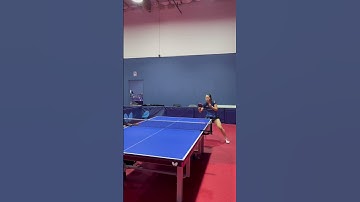 #TeamJOOLA Pro Lily Zhang backhand loop multiball demonstration against backspin #tabletennis #joola