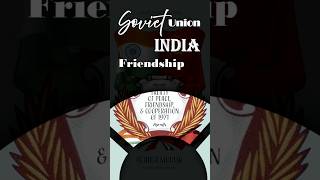Soviet Union - India Friendship. #soviet #history #india #russia