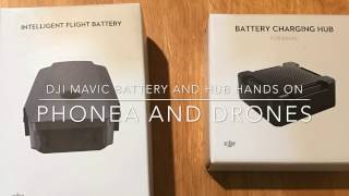 DJI Mavic Pro Charging Hub And Battery Hands On