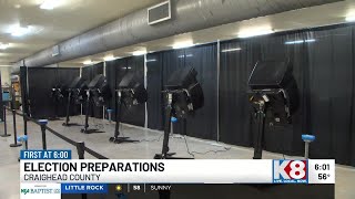Craighead County officials completing final preparations before early voting starts