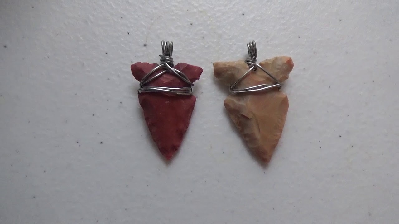 necklace points 2020 - Flake points from flint ridge flint