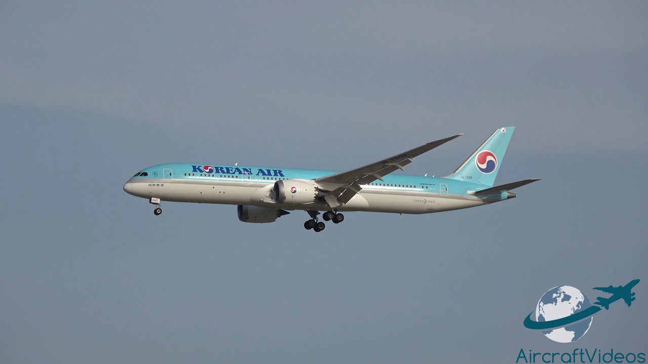 Korean Air Lines 787-9 Dreamliner [HL7209] -- UHD 4K