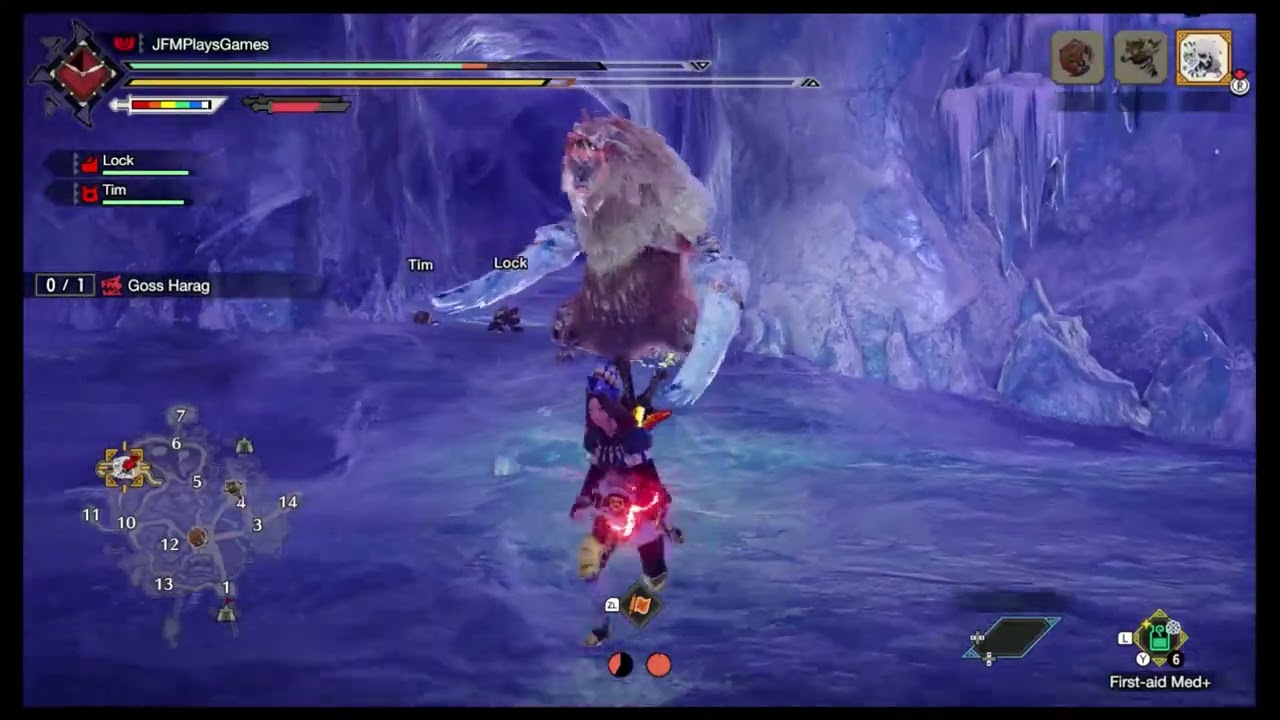 MHRise Sunbreak Master Rank Monster Showcase - Goss Harag