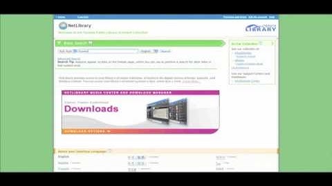 Help with Downloads and eBooks