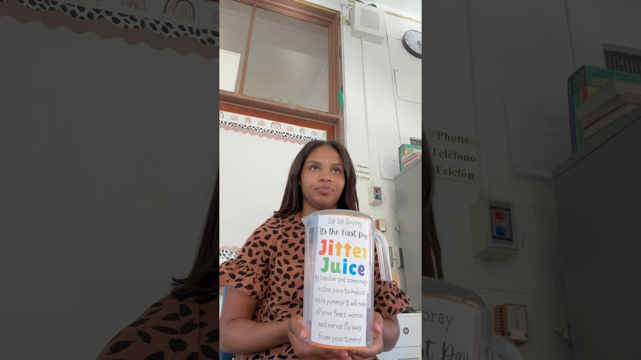 FIRST DAY JITTERS | jitter juice 