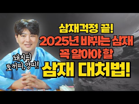 [🔥돼지띠, <strong>토끼띠</strong>, <strong>양띠</strong> 필수시청🔥] 2025년 바뀌는 삼재가 두렵다면!? 이것만 기억하세요 ! /의정부용한점집 [더샤머니즘]