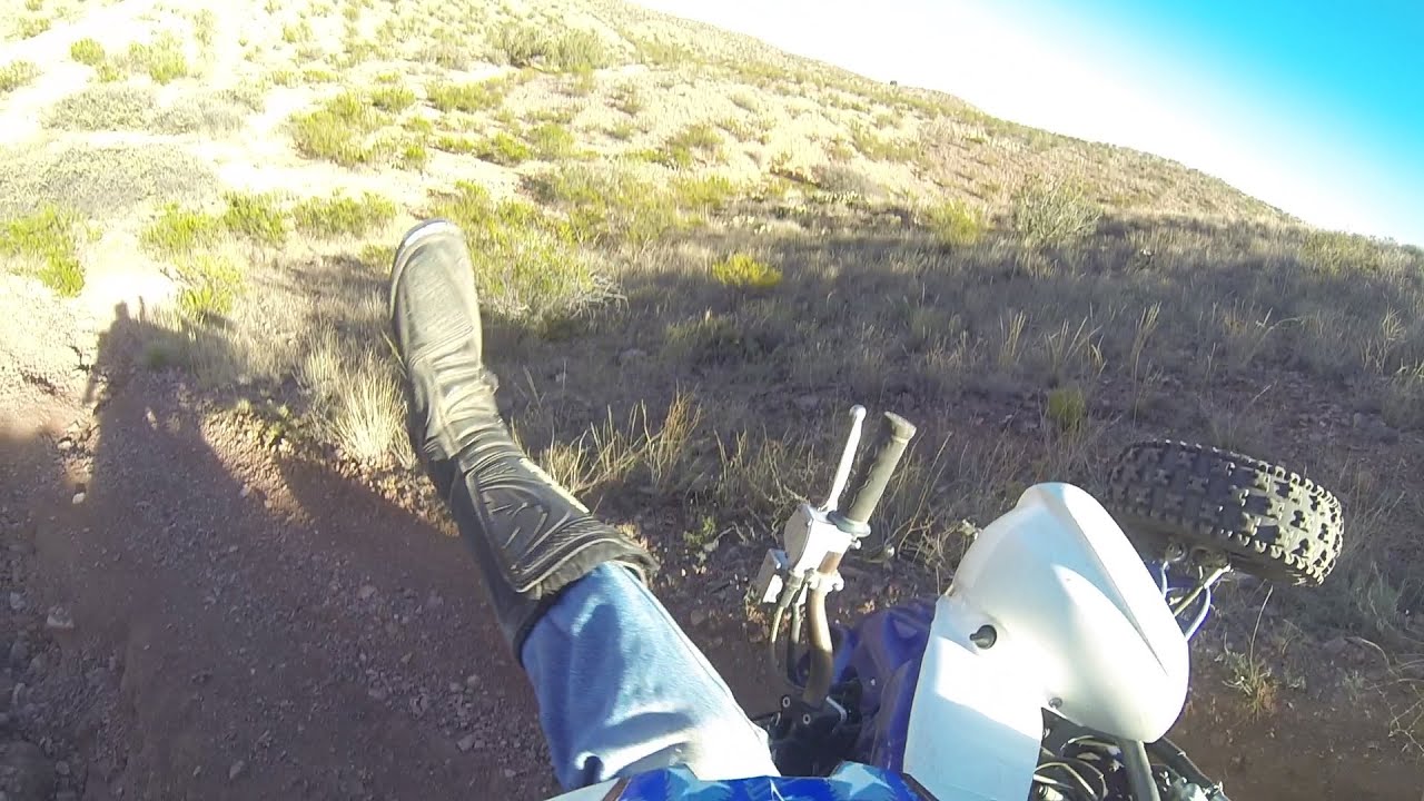Raptor 700 crash with Banshee - YouTube