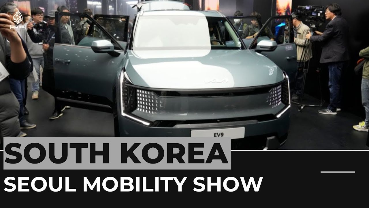 Seoul Mobility Show: Drones, robots and EVs on display