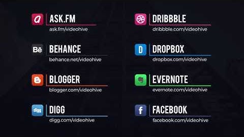 3D Social Media Lower Thirds - After Effects Template