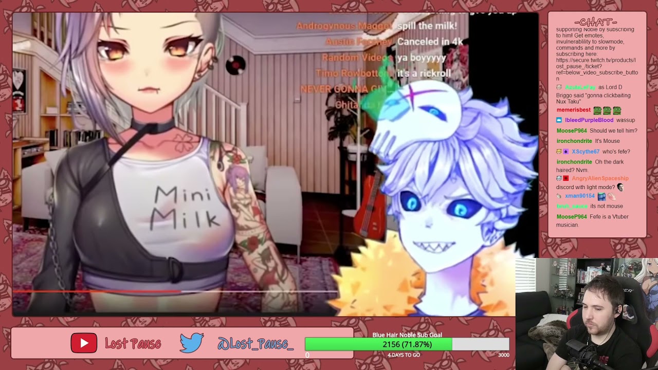 Fefe Vtuber Face Reveal