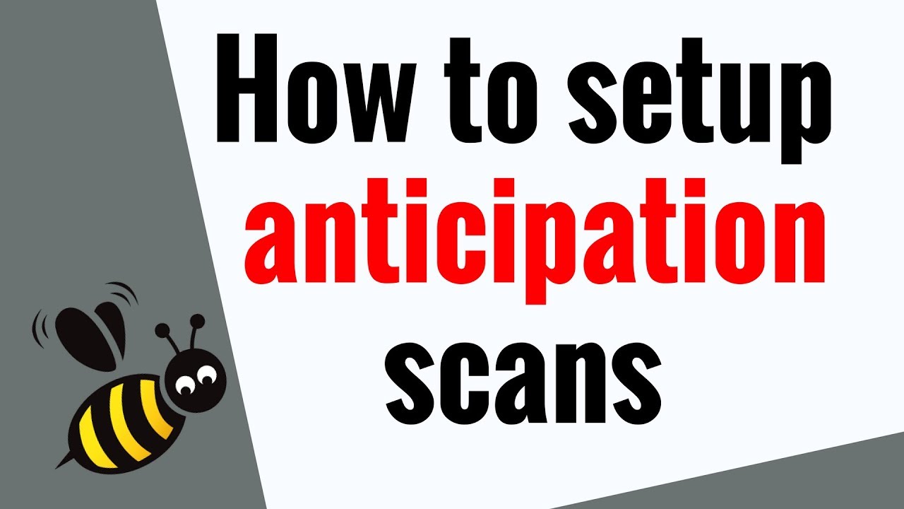How to setups anticipation scans to find explosive moves