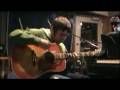 Oasis  liam gallagher playing guitar in studio