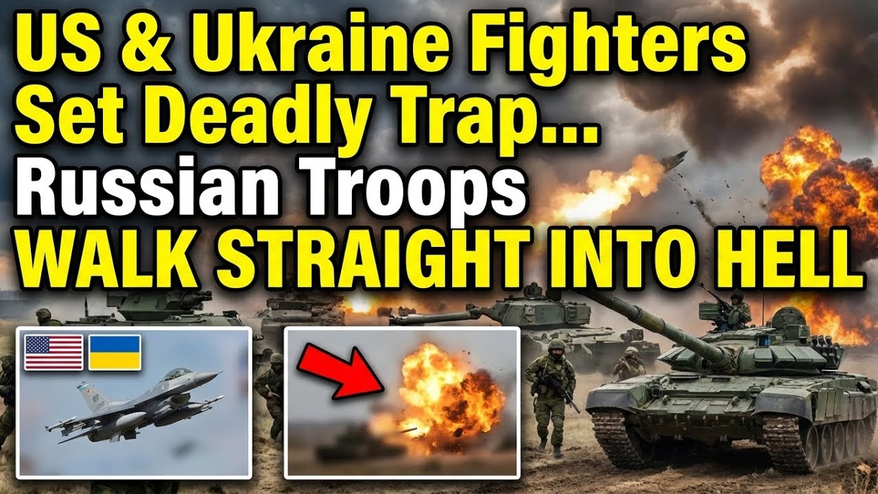 US & Ukraine Fighters Set Deadly Trap… Russian Troops WALK STRAIGHT INTO HELL