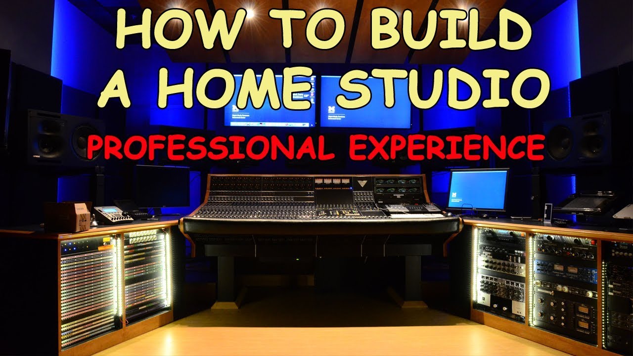 Professional Advice For Home Studio Building