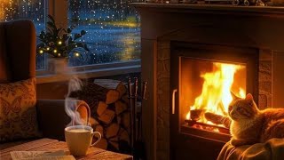 Cozy Jazz Piano by the Rainy City Window Soft Jazz Music for Study Work & Creative Flow 