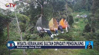 Wisatawan Keranjang Sultan Ciwidey Dipadati Para Pengunjung - Bis 107