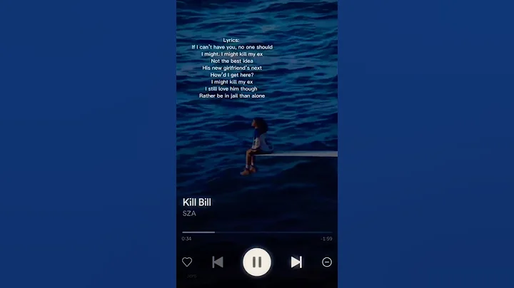 𝐊𝐢𝐥𝐥 𝐁𝐢𝐥𝐥 - 𝐒𝐙𝐀 𝐋𝐲𝐫𝐢𝐜𝐬 #sza#killbill #lyrics#songlyrics#sadlyrics#sadsong #foryou#song#status #fyp